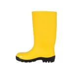 Bota PVC amarilla sin puntera