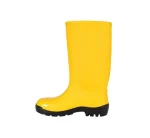 Bota PVC amarilla con puntera - Image 2