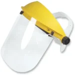 Careta protectora facial con soporte ajustable con rachet