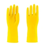 Guantes caucuho amarillos