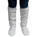 Medias termicas polar blancas par
