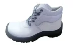 Bota cuero puntera dieléctrica blanca - Image 2
