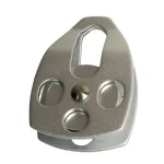Polea grande sencilla aluminio